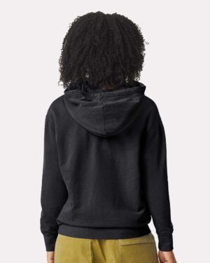 Comfort Colors Unisex Garment-Dyed Lightweight Fleece Hooded Sweatshirt - Image 6