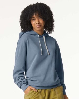 Comfort Colors Unisex Garment-Dyed Lightweight Fleece Hooded Sweatshirt - Image 10