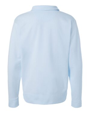 ComfortWash by Hanes Unisex Garment-Dyed Polo Collar Sweatshirt - Image 35