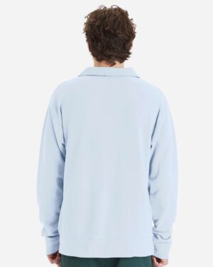 ComfortWash by Hanes Unisex Garment-Dyed Polo Collar Sweatshirt - Image 39