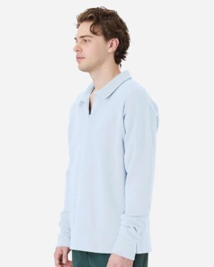 ComfortWash by Hanes Unisex Garment-Dyed Polo Collar Sweatshirt - Image 38