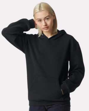 American Apparel Unisex ReFlex Fleece Hoodie Sweatshirt - Image 13