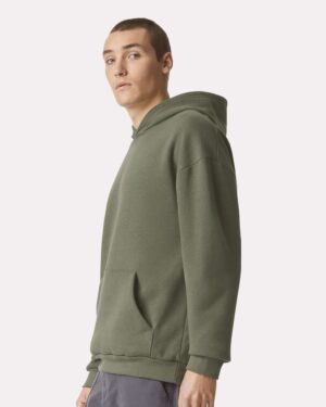 American Apparel Unisex ReFlex Fleece Hoodie Sweatshirt - Image 50