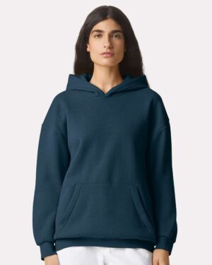 American Apparel Unisex ReFlex Fleece Hoodie Sweatshirt - Image 61