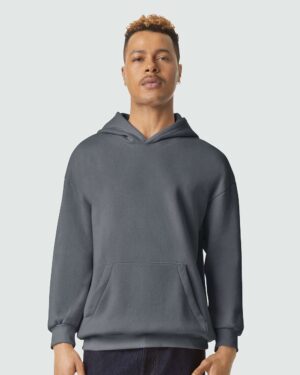 American Apparel Unisex ReFlex Fleece Hoodie Sweatshirt - Image 7