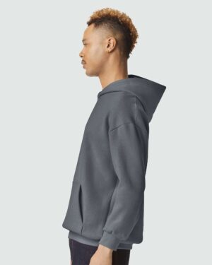 American Apparel Unisex ReFlex Fleece Hoodie Sweatshirt - Image 8
