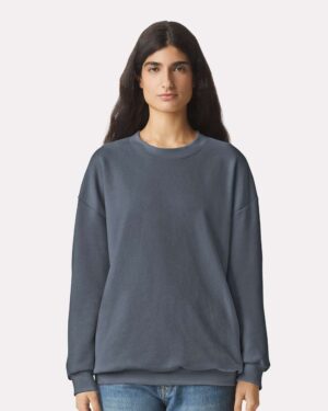 American Apparel Unisex ReFlex Fleece Crewneck Sweatshirt - Image 7