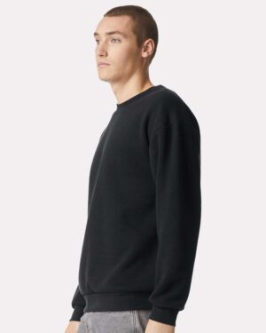 American Apparel Unisex ReFlex Fleece Crewneck Sweatshirt - Image 14