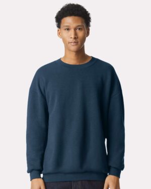 American Apparel Unisex ReFlex Fleece Crewneck Sweatshirt - Image 49