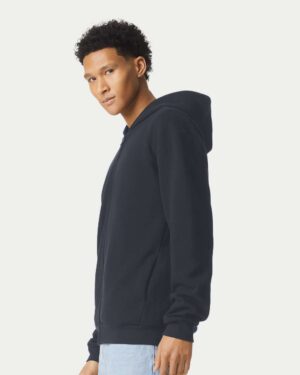 American Apparel Unisex ReFlex Fleece Full-Zip Hoodie Sweatshirt - Image 5
