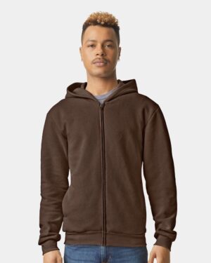 American Apparel Unisex ReFlex Fleece Full-Zip Hoodie Sweatshirt - Image 22