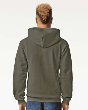 American Apparel Unisex ReFlex Fleece Full-Zip Hoodie Sweatshirt - Image 36