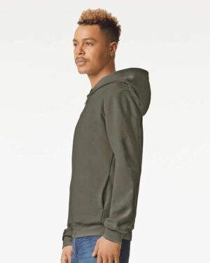 American Apparel Unisex ReFlex Fleece Full-Zip Hoodie Sweatshirt - Image 35