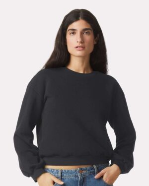 American Apparel Women's ReFlex Fleece Crewneck Sweatshirt - Image 10