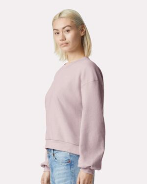American Apparel Women's ReFlex Fleece Crewneck Sweatshirt - Image 17