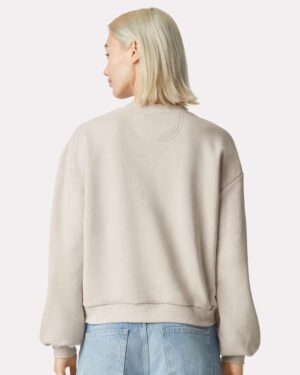 American Apparel Women's ReFlex Fleece Crewneck Sweatshirt - Image 24
