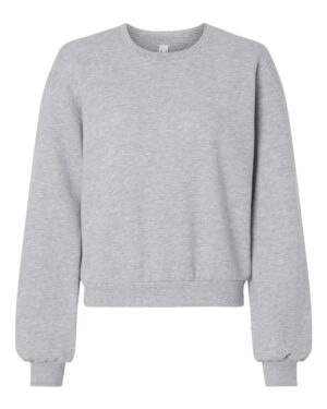 American Apparel Women's ReFlex Fleece Crewneck Sweatshirt - Image 31