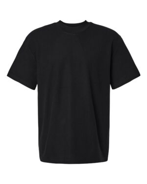 American Apparel Unisex Pique Mockneck Tee - Image 7