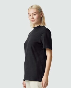 American Apparel Unisex Pique Mockneck Tee - Image 11