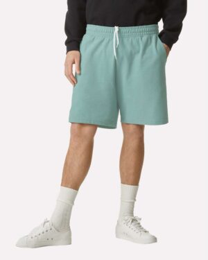 American Apparel Unisex Pique Gym Shorts - Image 4