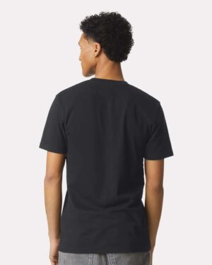 American Apparel Unisex CVC Henley Tee - Image 6