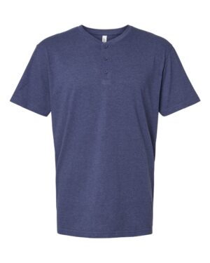 American Apparel Unisex CVC Henley Tee - Image 25