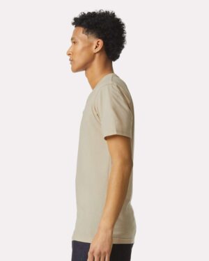 American Apparel Unisex CVC Henley Tee - Image 17