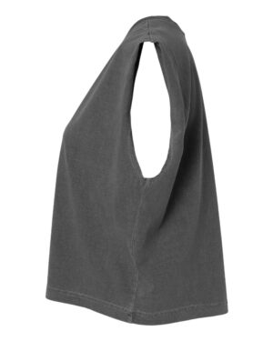 American Apparel Women's Garment-Dyed Heavyweight Muscle Tee - Image 9