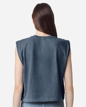 American Apparel Women's Garment-Dyed Heavyweight Muscle Tee - Image 36