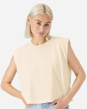 American Apparel Women's Garment-Dyed Heavyweight Muscle Tee - Image 22