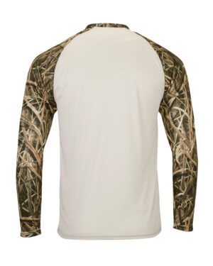 Paragon Men's Jackson Mossy Oak Colorblocked Long Sleeve T-Shirt - Image 6