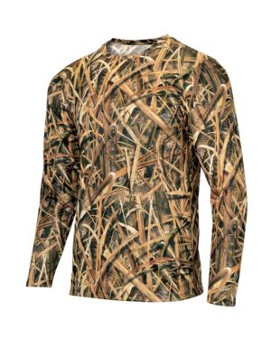 Paragon Men's Oxford Performance Camo Print Long Sleeve T-Shirt - Image 5