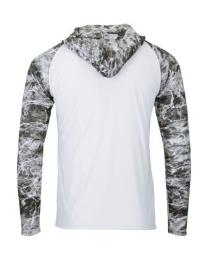 Paragon Men's Biloxi Performance Colorblocked Hooded Long Sleeve T-Shirt - Image 6