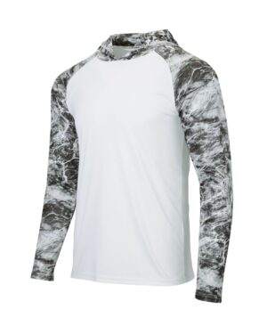 Paragon Men's Biloxi Performance Colorblocked Hooded Long Sleeve T-Shirt - Image 5