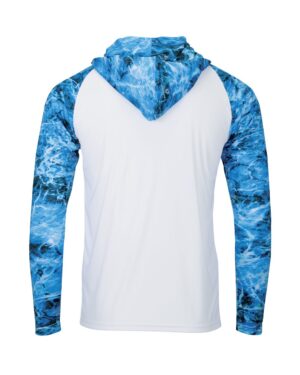 Paragon Men's Biloxi Performance Colorblocked Hooded Long Sleeve T-Shirt - Image 12