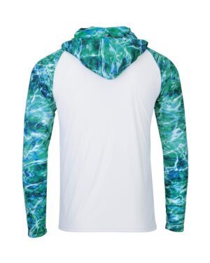 Paragon Men's Biloxi Performance Colorblocked Hooded Long Sleeve T-Shirt - Image 15