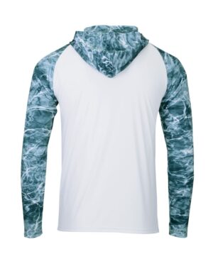 Paragon Men's Biloxi Performance Colorblocked Hooded Long Sleeve T-Shirt - Image 21