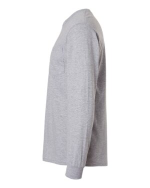 Gildan Unisex Ultra Cotton® Long Sleeve Pocket T-Shirt - Image 27