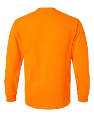 Gildan Unisex Ultra Cotton® Long Sleeve Pocket T-Shirt - Image 20