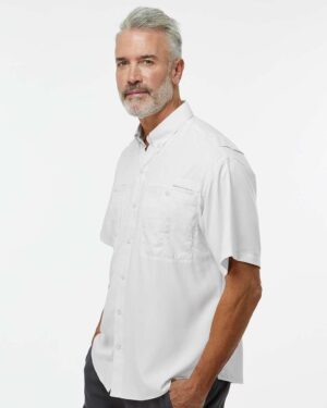 Paragon Men's Hatteras Performance Short Sleeve Fishing Shirt - Image 5