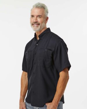 Paragon Men's Hatteras Performance Short Sleeve Fishing Shirt - Image 17