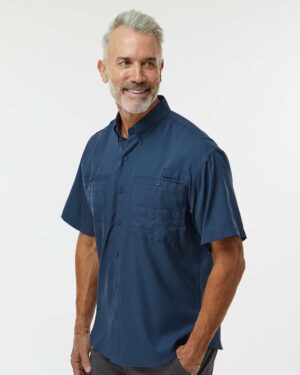 Paragon Men's Hatteras Performance Short Sleeve Fishing Shirt - Image 32
