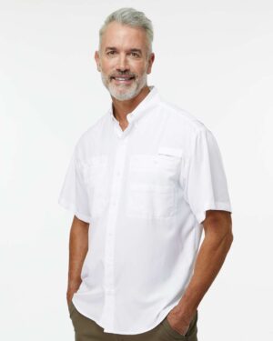Paragon Men's Hatteras Performance Short Sleeve Fishing Shirt - Image 44