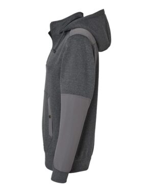 DRI DUCK Men's Mission Quarter-Zip Hooded Pullover - Image 9