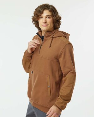 DRI DUCK Men's Mission Quarter-Zip Hooded Pullover - Image 23