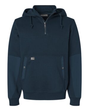 DRI DUCK Men's Mission Quarter-Zip Hooded Pullover - Image 13