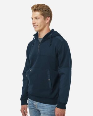 DRI DUCK Men's Mission Quarter-Zip Hooded Pullover - Image 17