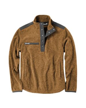 DRI DUCK Women's Sierra Melange Fleece Pullover - Image 3