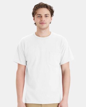 Hanes Essential-T Pocket T-Shirt - Image 34
