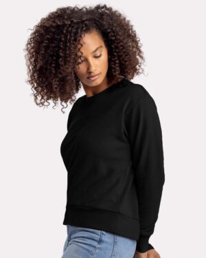 Next Level Women's Laguna Sueded Crewneck Sweatshirt - Image 4